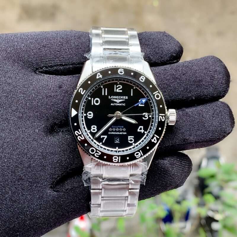 Longines-Spirit-Zulu-Time-Black-40mm-Automatic-1 Longines Spirit Zulu Time Black 40mm Automatic - Image 1