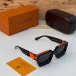 Louis Vuitton 1.1 Millionaires Black-Brown Oversized Acetate