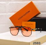 Louis Vuitton 2593 Square Aviator Black-Grey - Image 5
