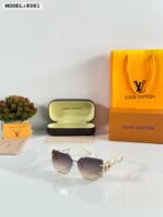 Louis Vuitton 8081 Square Cream-White Brown Gradient