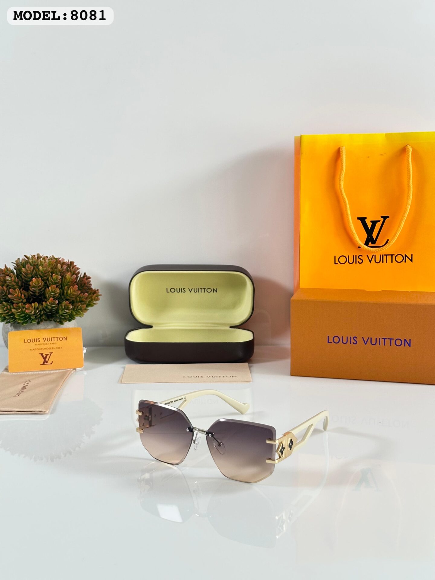 Louis-Vuitton-8081-Square-Cream-White-Brown-Gradient-1 Louis Vuitton 8081 Square Cream-White Brown Gradient - Image 1