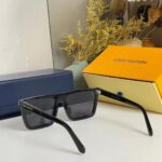 Louis Vuitton Men Sunglass Black-Gray UV Protection - Image 4
