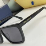 Louis Vuitton Men Sunglass Black-Gray UV Protection - Image 5