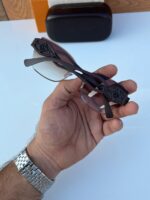 Louis Vuitton Rimless Aviator Sunglasses Brown Gradient - Image 4