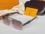 Louis Vuitton Rimless Shield Black-Gold Sunglasses