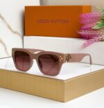 Louis Vuitton Square Brown Gradient Sunglasses