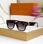 Louis Vuitton Square Brown Gradient Sunglasses - Image 2