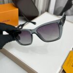Louis Vuitton Square Cutout Sunglasses Grey - Image 2