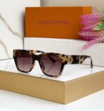 Louis Vuitton Square Sunglasses Brown Gradient Tortoiseshell
