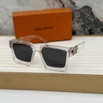 Louis Vuitton Transparent Square Black Sunglasses
