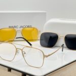 Marc Jacobs 3-In-1 Magnetic Black-Gold-Silver Sunglasses