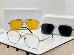 Marc Jacobs 3-In-1 Magnetic Black-Gold-Silver Sunglasses - Image 3
