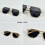 Marc Jacobs 8692 Gold-Grey Aviator Metal Sunglasses - Image 4