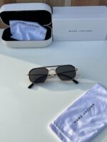 Marc Jacobs Hexagon Metal Sunglasses Dark Shade - Image 2