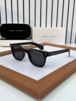 Marc Jacobs Men's Sunglasses Black Grey - Image 2
