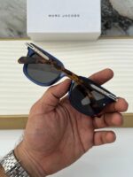Marc Jacobs Men's Sunglasses Black Grey - Image 3