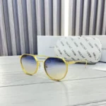 Marc Jacobs Round Aviator Sunglasses Black