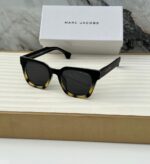 Marc Jacobs Square Sunglasses Black-Tortoise