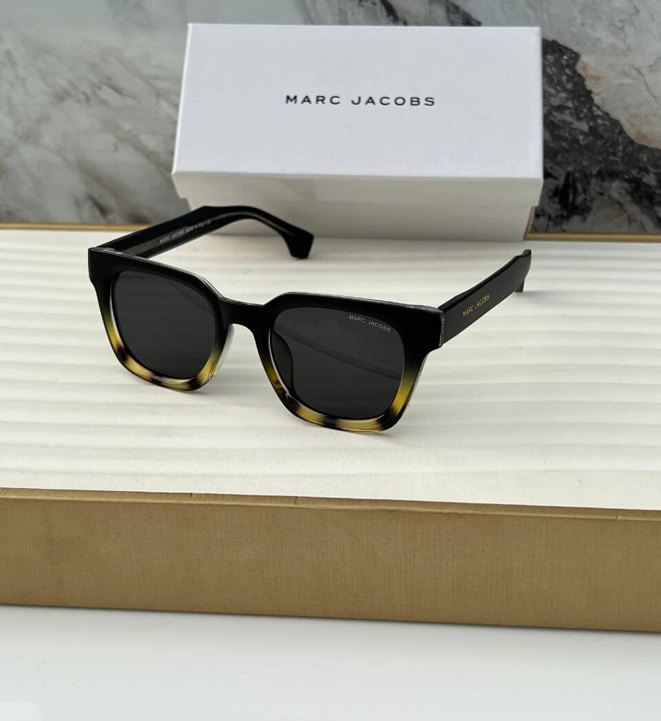 Marc-Jacobs-Square-Sunglasses-Black-Tortoise-1 Marc Jacobs Square Sunglasses Black-Tortoise - Image 1
