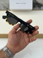 Marc Jacobs Square Sunglasses Black-Tortoise - Image 3