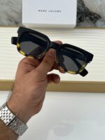 Marc Jacobs Square Sunglasses Black-Tortoise - Image 4