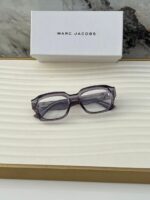Marc Jacobs Square Sunglasses Grey Purple Yellow - Image 13