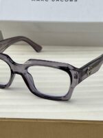 Marc Jacobs Square Sunglasses Grey Purple Yellow - Image 5