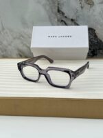 Marc Jacobs Square Sunglasses Grey Purple Yellow - Image 8