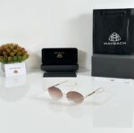 Maybach 1014 Gold Rimless Brown Gradient Sunglasses