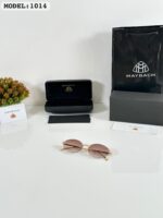 Maybach 1014 Gold Rimless Brown Gradient Sunglasses - Image 2