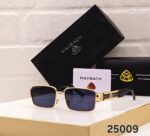 Maybach Rectangular Gold-Black Sunglasses - Image 2