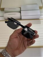 Maybach Rimless Sunglasses - Dark Gradient Lens - Polycarbonate - Image 2