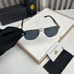 Maybach Square Aviator Gold-Black Sunglasses - Image 2
