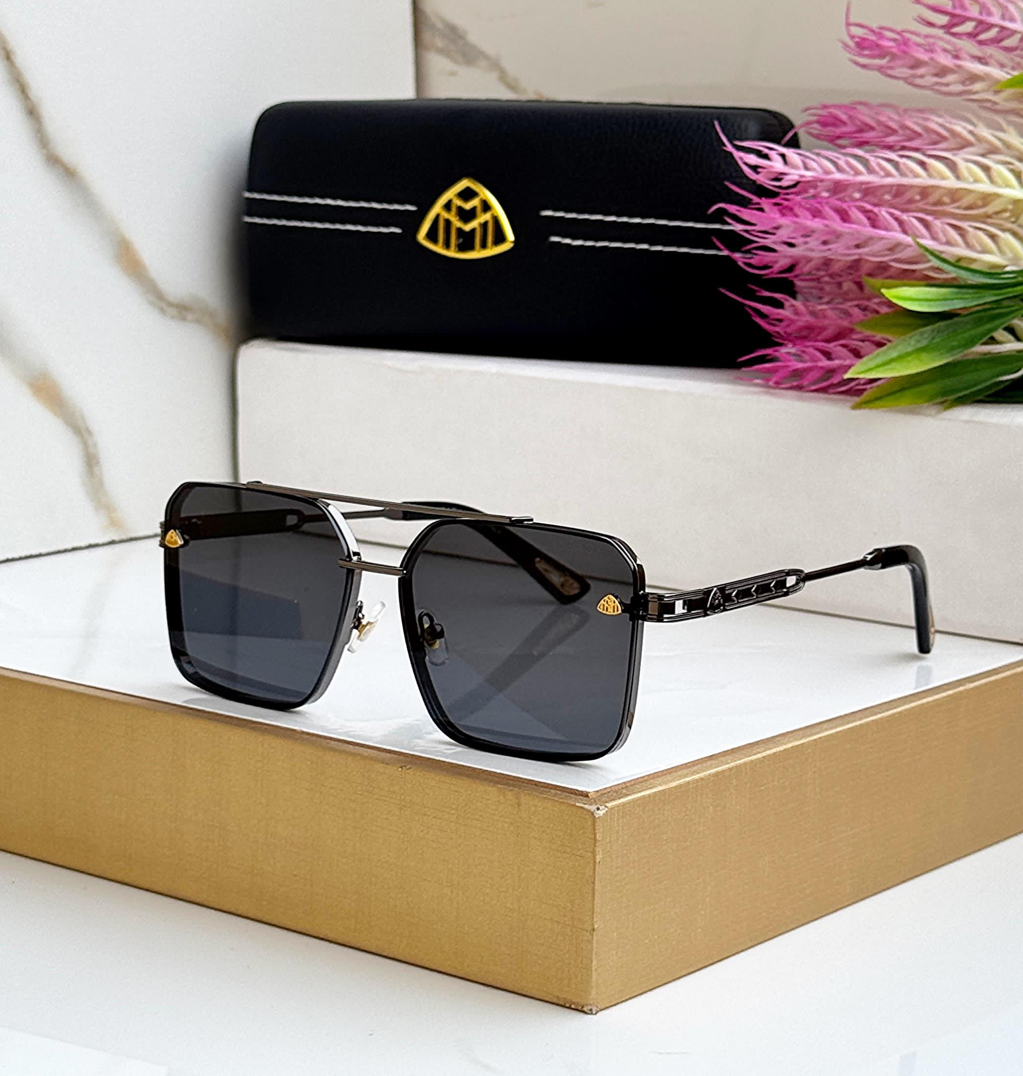 Maybach-Square-Black-Gold-Sunglasses-1-1 Maybach Square Black-Gold Sunglasses - Image 1