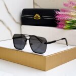 Maybach Square Black-Gold Sunglasses - Image 4