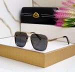 Maybach Square Black-Gold Sunglasses - Image 5