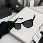 Maybach Wayfarer Black Sunglasses UV Protection - Image 2