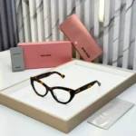Miu Miu Cat Eye Women Optical Frame Black