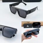 Miu Miu Square Black Sunglasses - Image 3