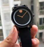 Movado Men's Slim Edge Collection Black Dial 42mm Quartz - Image 3