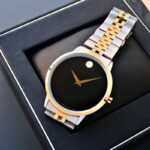 Movado Museum 0607200 40mm Quartz Gold-Silver - Image 3