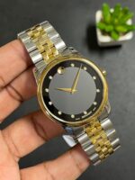 Movado Museum Classic 40MM Black Dial Quartz Watch - Image 2