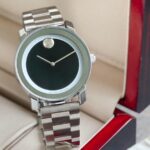 Movado Slim Edge Black 42mm Quartz
