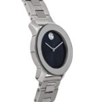 Movado Slim Edge Black 42mm Quartz - Image 4