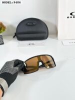 Oakley 9406 Black Brown Sport Sunglasses - Image 2