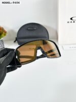 Oakley 9406 Black Brown Sport Sunglasses - Image 3