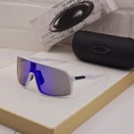Oakley Shield Black-Blue Sunglasses - Image 2