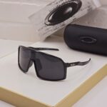 Oakley Shield Black-Blue Sunglasses - Image 3