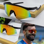 Oakley Sports Sunglasses Black Frame Blue Mirrored - Image 11