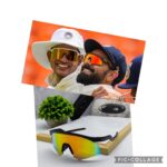 Oakley Sports Sunglasses Black Frame Blue Mirrored - Image 2